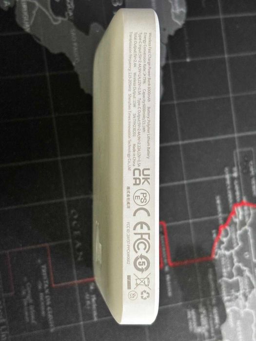 Powerbank Baseus Magnetic Mini 6000Mah 20W Biały