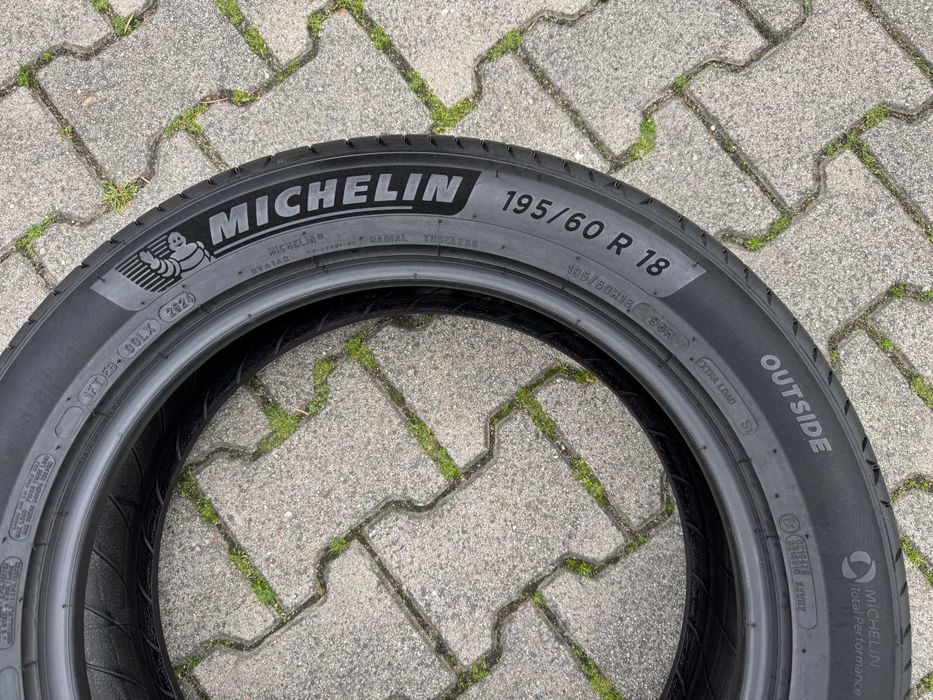 4x Nowe opony letnie 195/60r18 96H XL MICHELIN e-Primacy (2024r)