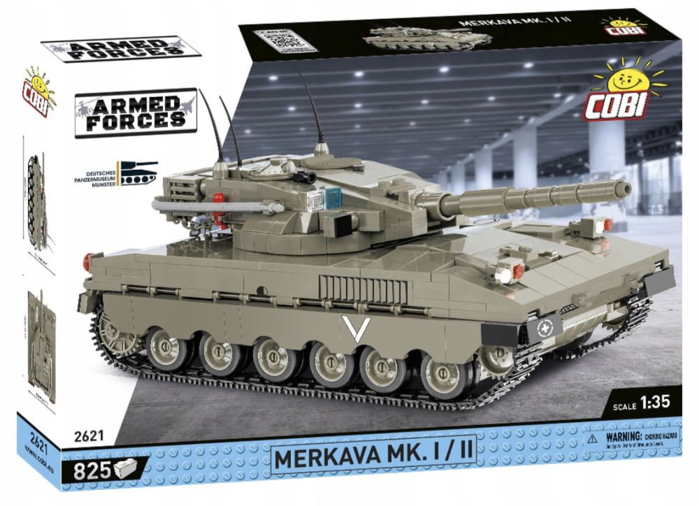 Klocki Cobi 2621 czołg Merkava MK. I/II