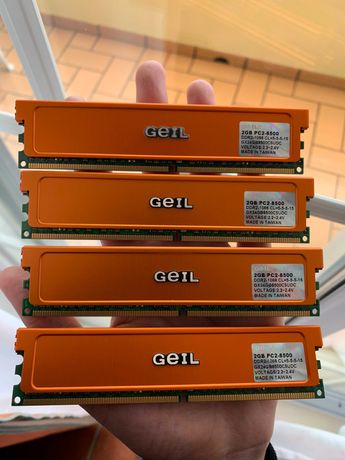 RAM GEIL DDR2 4x2GB 1066mhz 8gb total