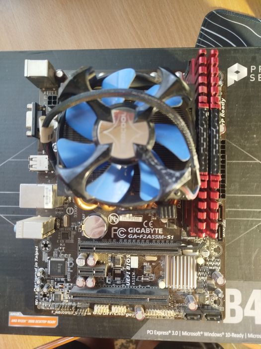 Комплект Fm2/Fm2+ AMD Athlon II x4 740 8GB ОЗУ