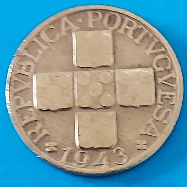 XX Centavos de 1943, Republica Portuguesa
