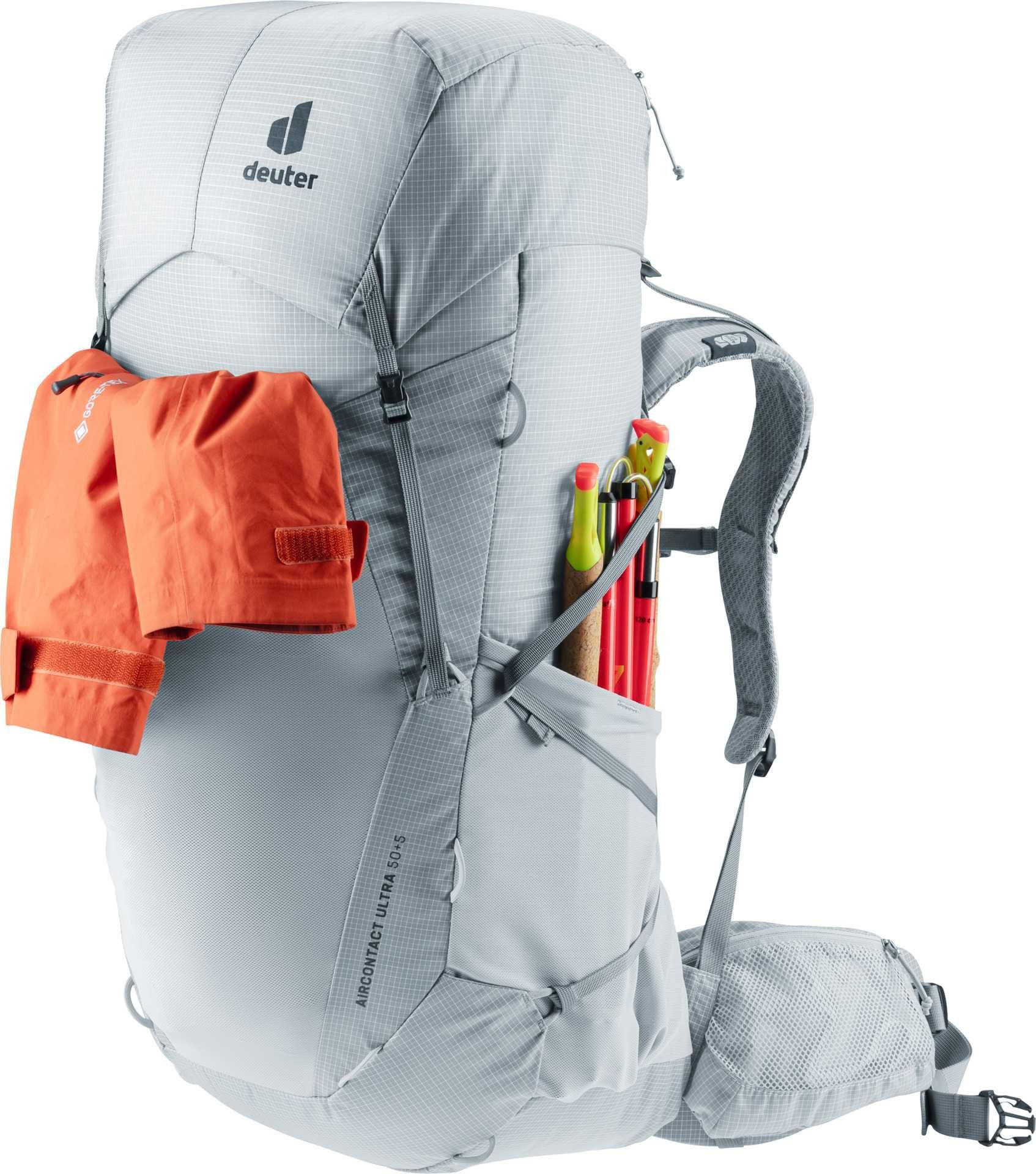 Ультралегкий рюкзак Deuter Aircontact Ultra 50+5L (вага 1210 грамів)