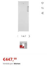 Arca Vertical INDESIT- 167 cm - 223 L - Branco)