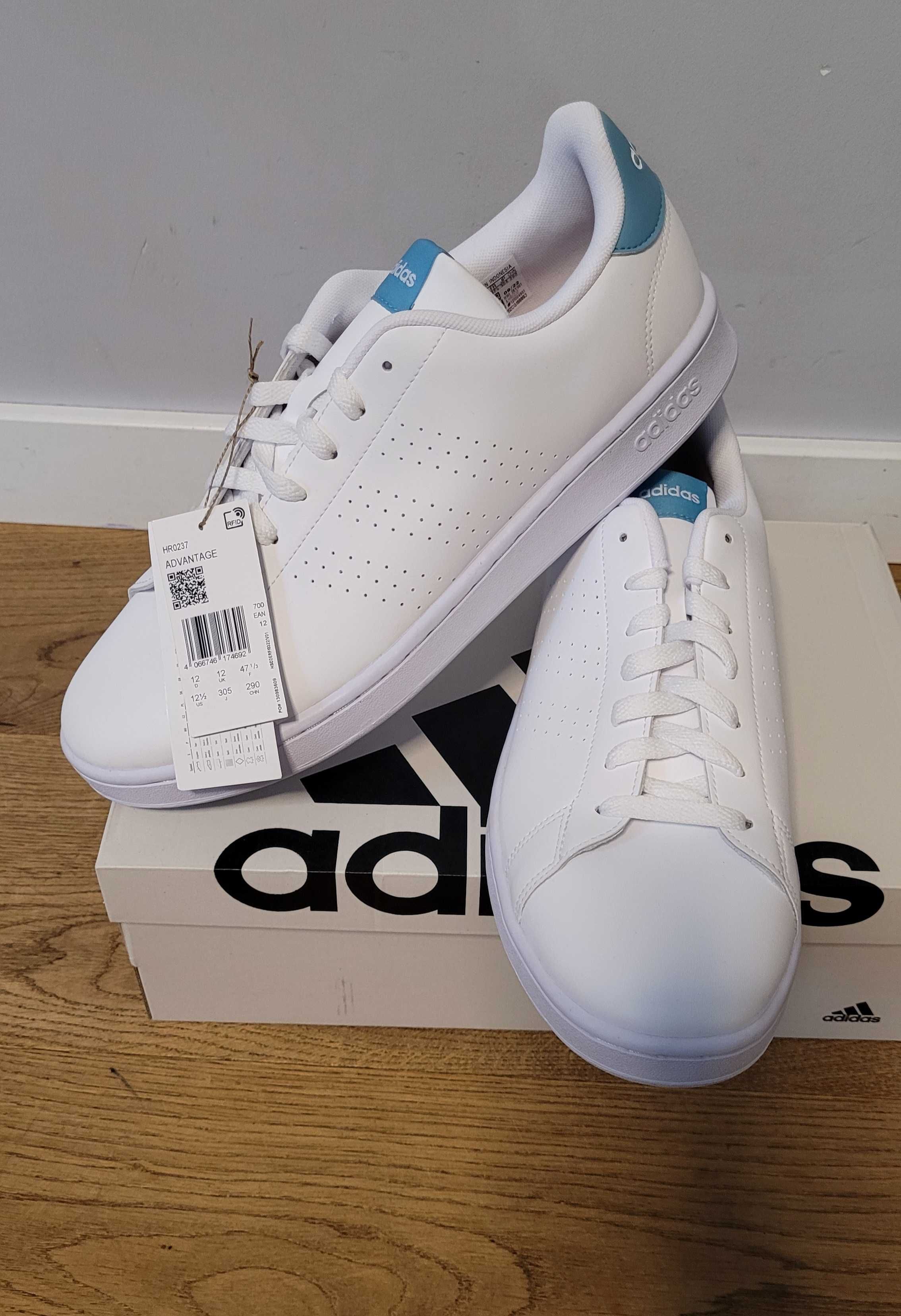 Nowe buty adidas Advantage 47 1/3, buty sportowe adventage