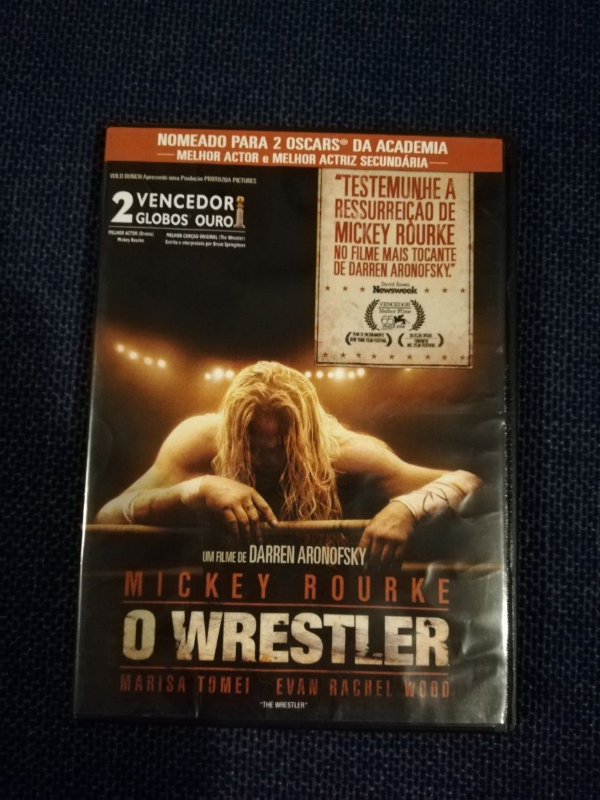 Dvd do filme "O Wrestler", Mickey Rourke (portes grátis)