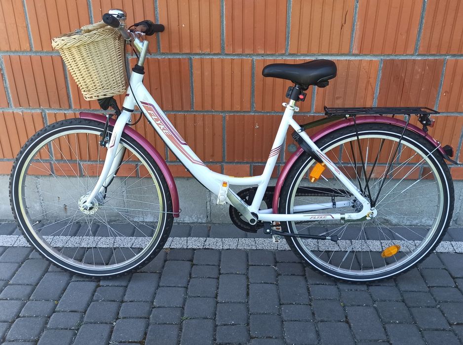 Rower z koszyczkiem FLYKE 26"