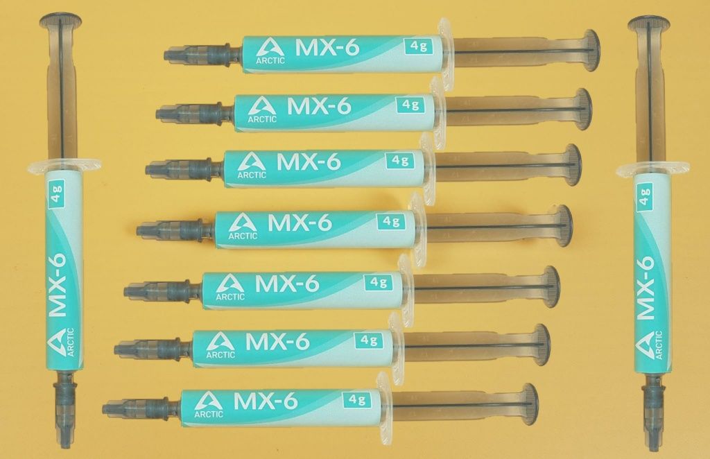 Термопаста Arctic MX-6 MX-4 FEHONDA M-12 WB-4 ZF-12 MX4 MX6 Grizzly