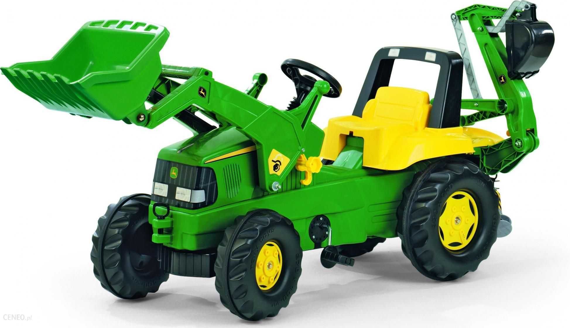 Traktorek z beczką John Deere   na pedały