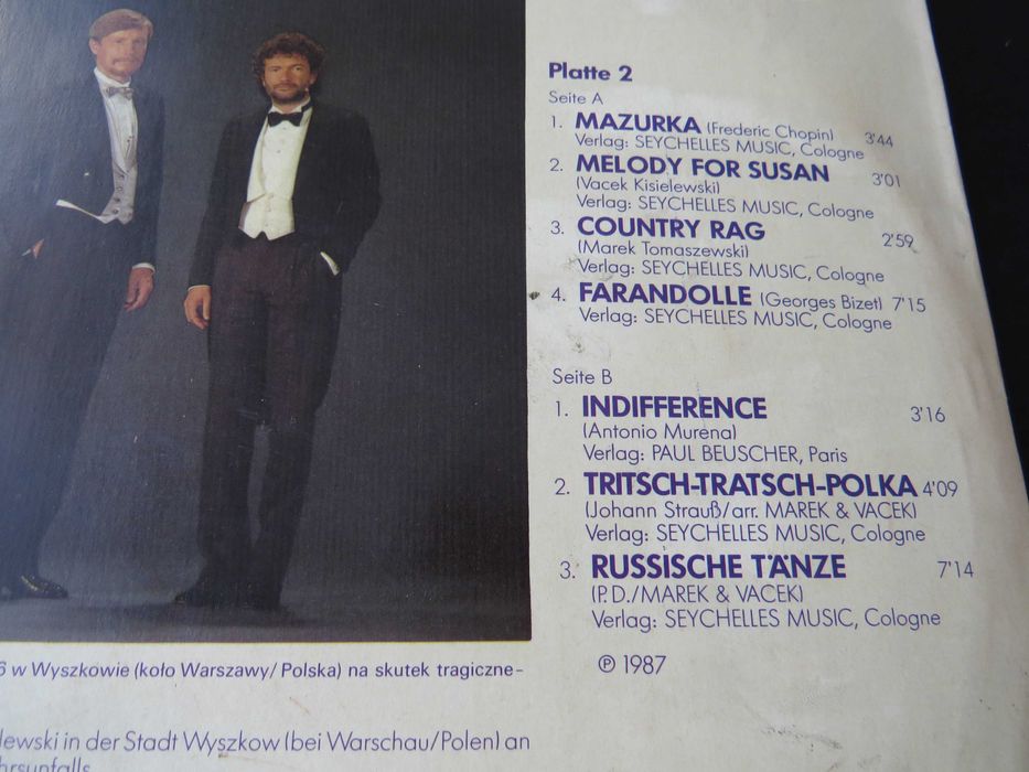 Płyta winylowa MAREK I WACEK the last concert