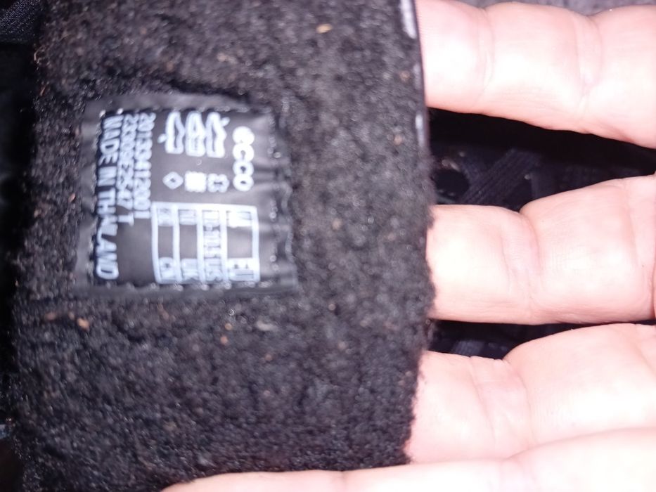 Оригінал 44,45,46 ботинки зима Ecco  утеплені
44 -29 см поглиблення,з