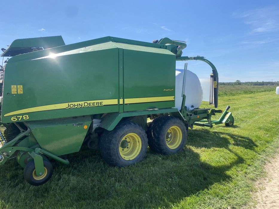 Sprzedam prasoowijarke John Deere 678 Mchale !!