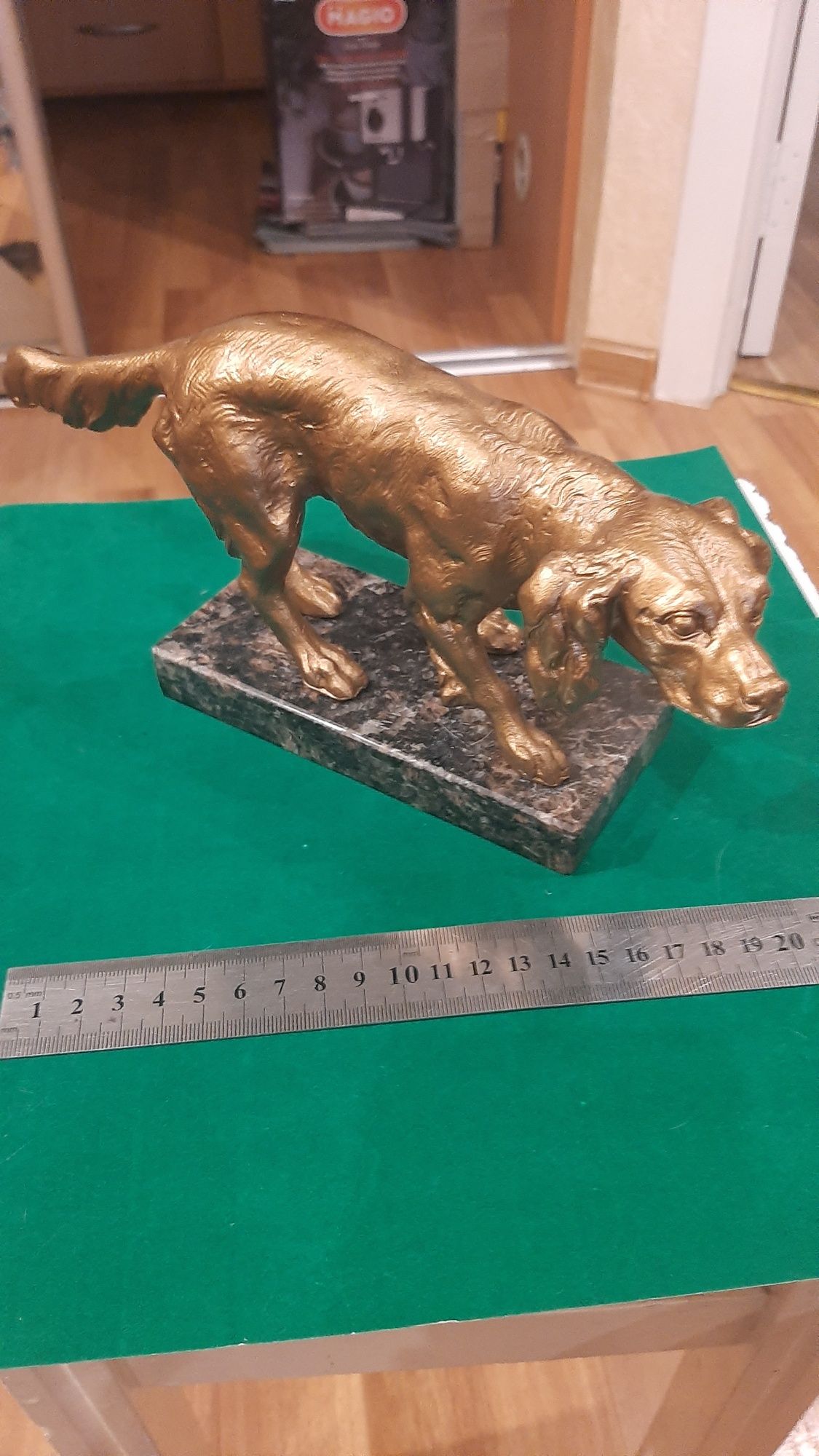 статуэтка фигурка собачка собака скульптура