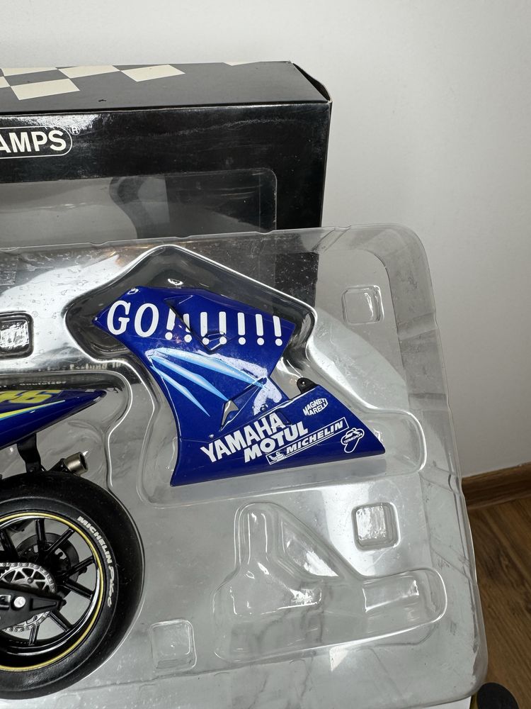 Model Minichamps Motocykla Yamaha GO! Vr46 Valentino Rossi 1:12 Unikat