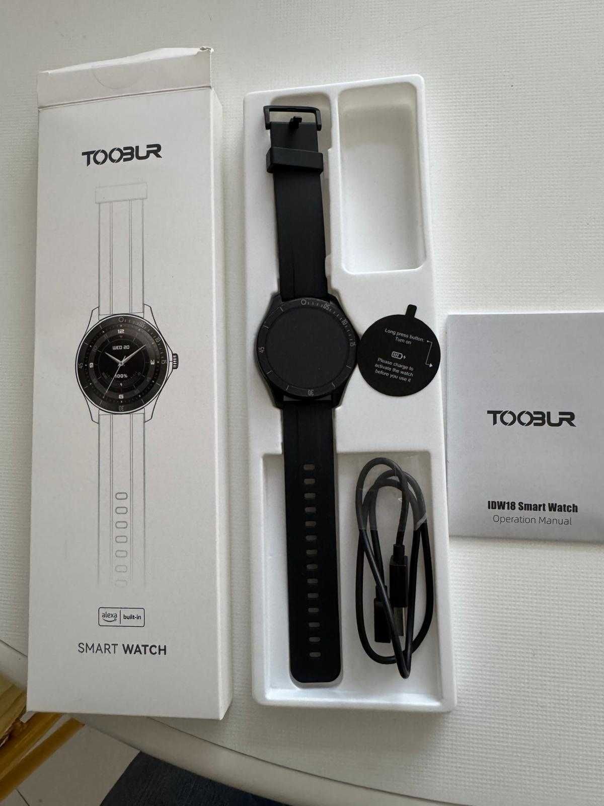 Smartwatch  TOOBUR watch, Alexa incorporado 44 mm ecrã
