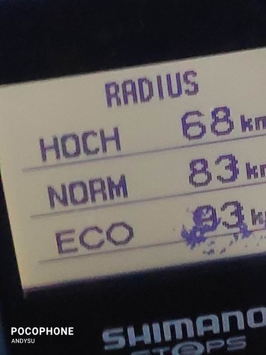 Rower elektryczny na Shimano steps .