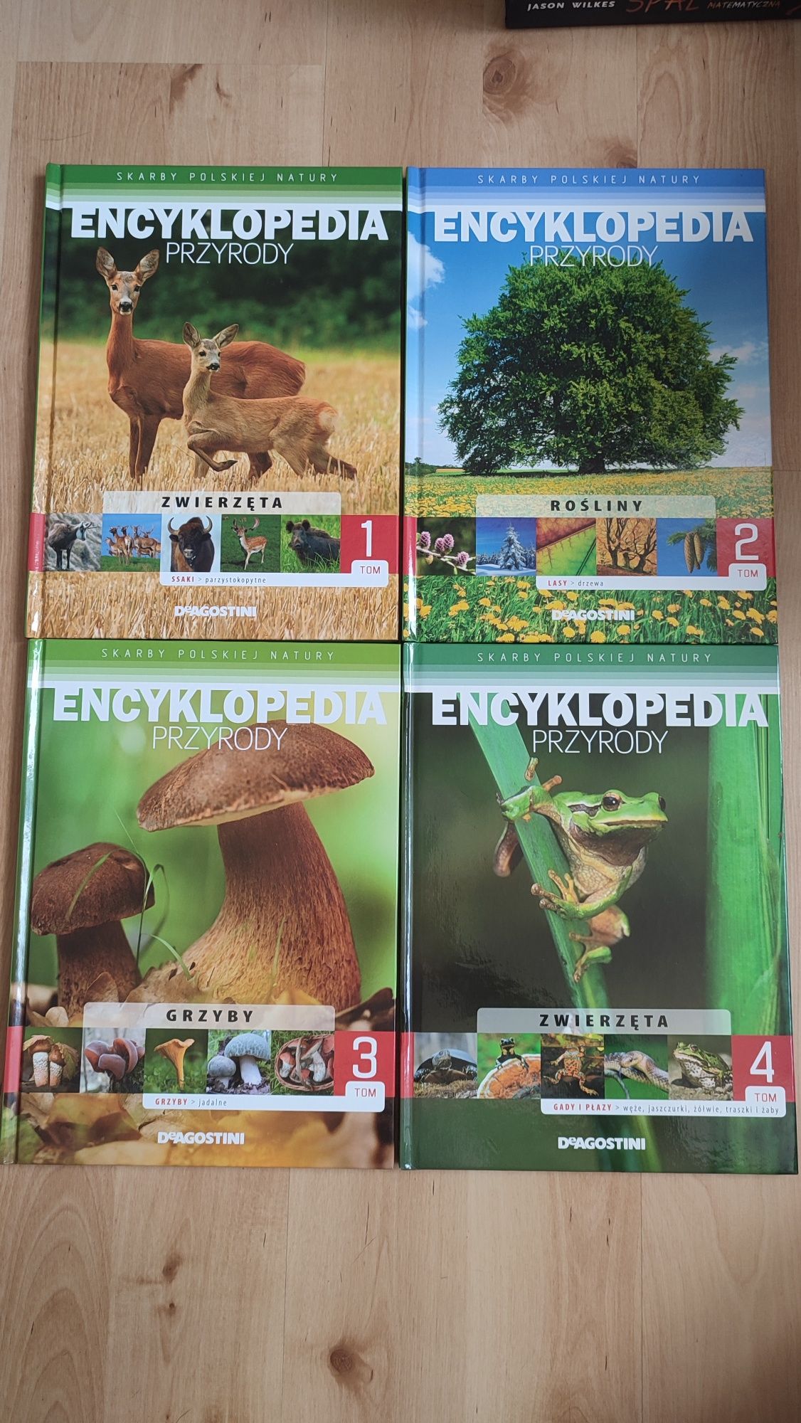 Encyklopedia przyrody 4 tomy