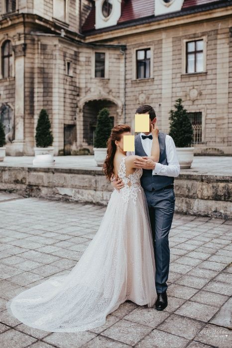 Suknia ślubna Casilda z kolekcji Shine of You Salon Kaledonia, r. 36