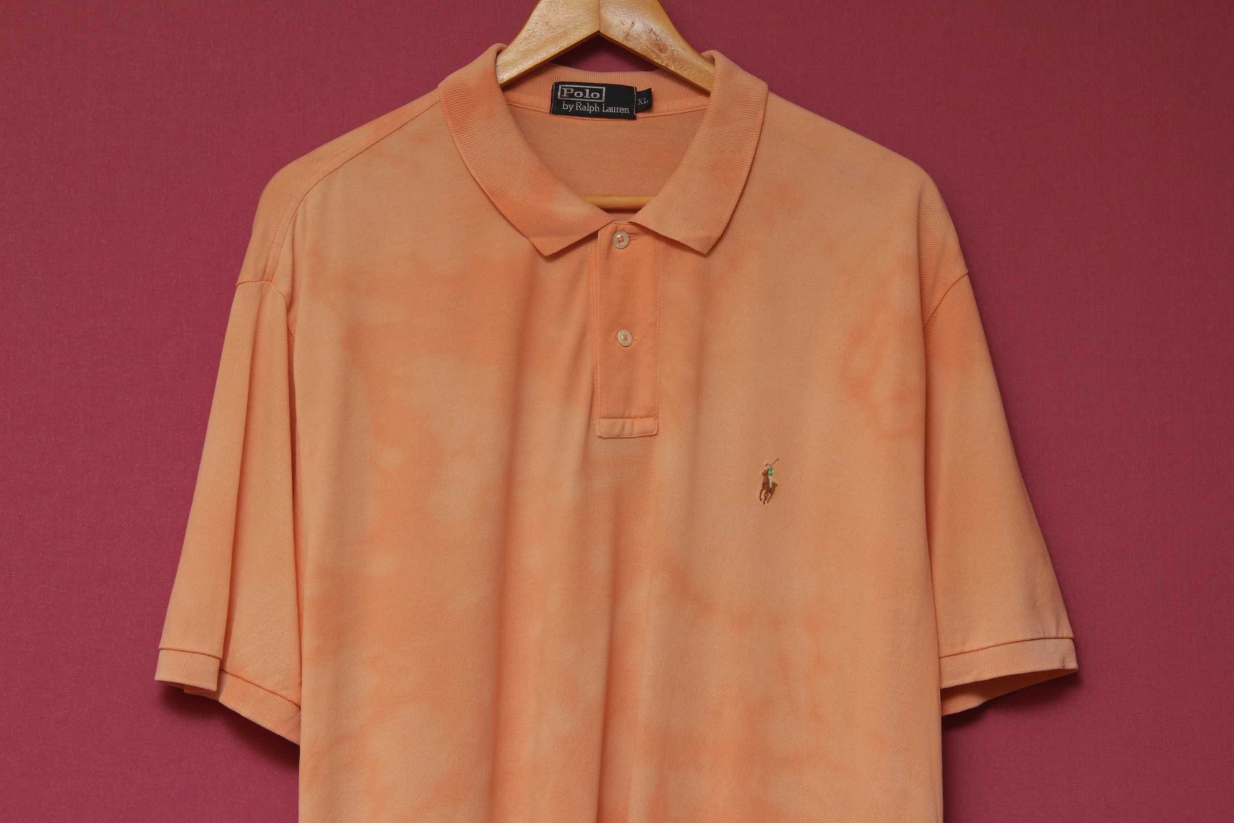 Polo Ralph Lauren рр XL поло из хлопка bleach dye