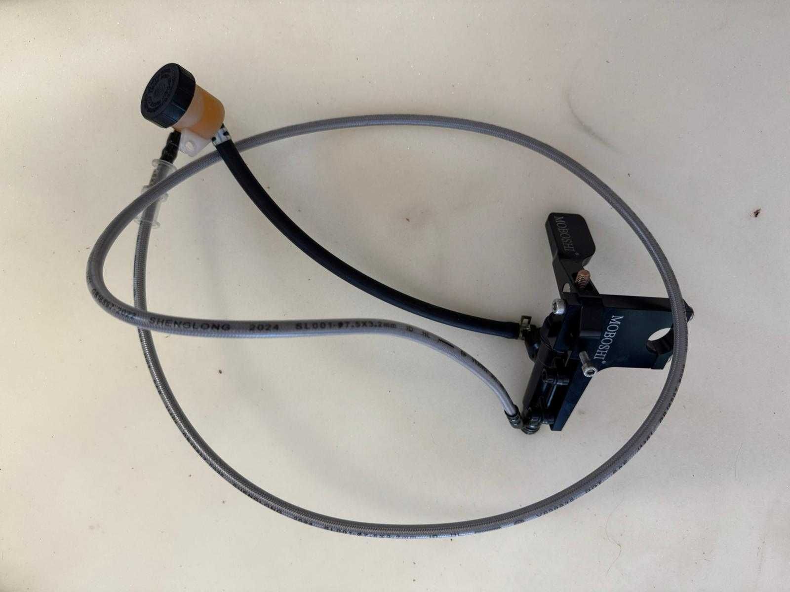 Hamulec na kciuk Thumb Brake motocyklowy, pit bike