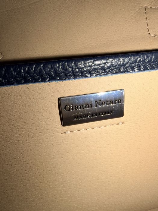 Шкіряна сумка італійська gianno notaro