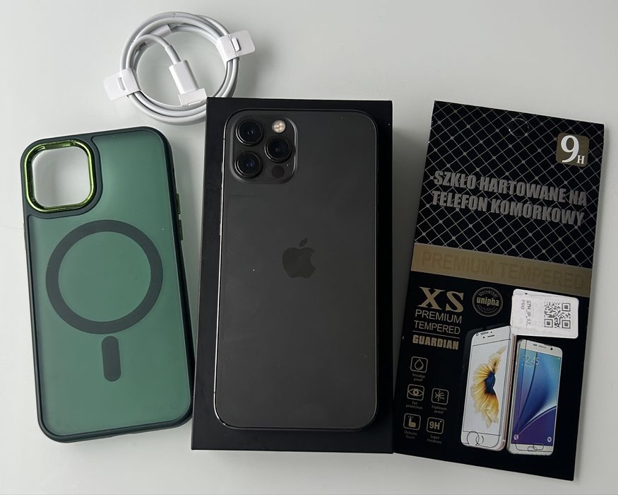 Iphone 12 pro 128GB - Idealny - Cały Zestaw