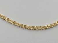 Nowy złoty łańcuszek złoto próby 585, splot galibardi 55 cm pełny
