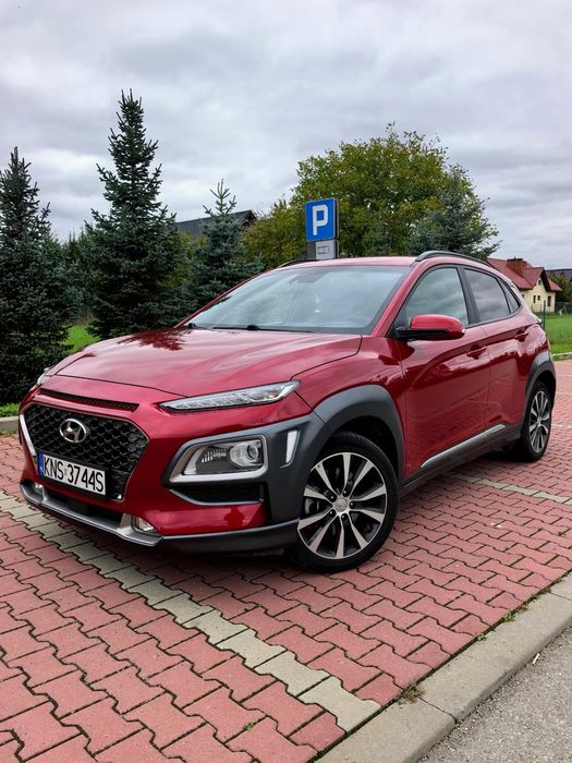 Hyundai Kona Full opcja 4x4 1.6 benzynka napęd suv crossover
