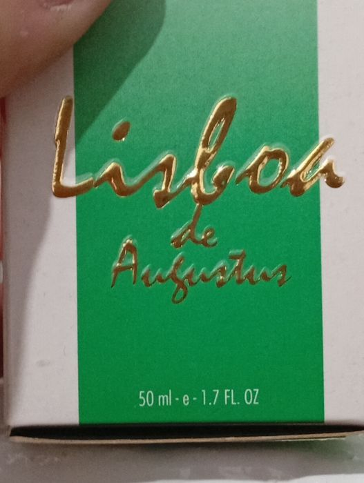 Eau de Parfum Lisboa de Augustus novo em caixa