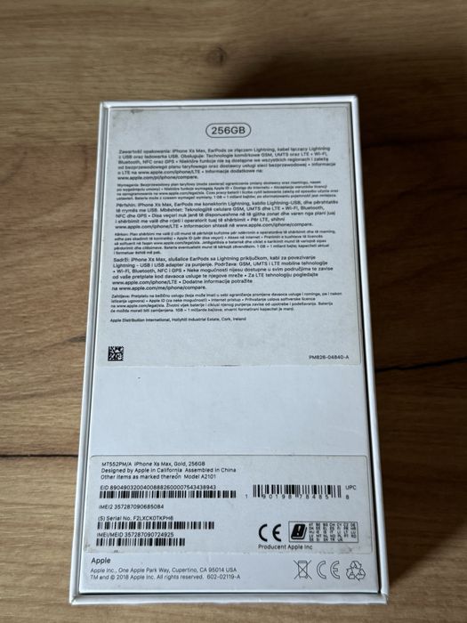 iPhone XS Max 256GB Gold Uszkodzony Technicznie Sprawny