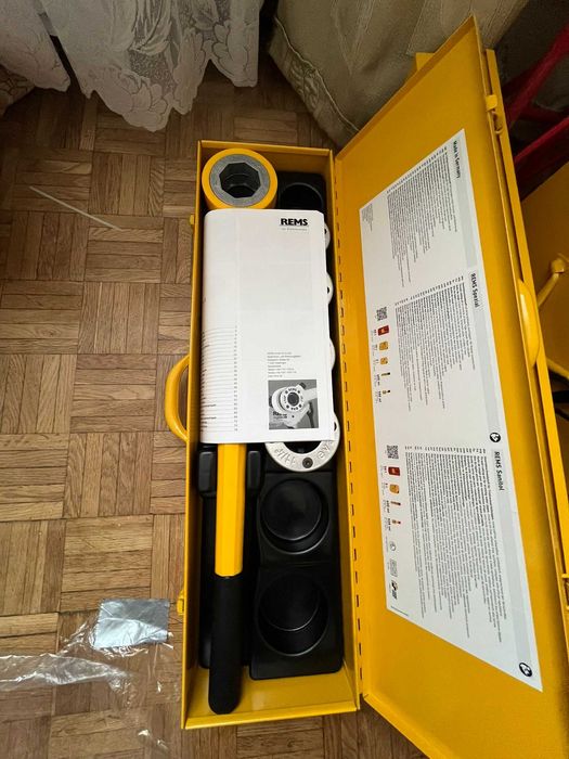 Gwintownica do rur REMS eva