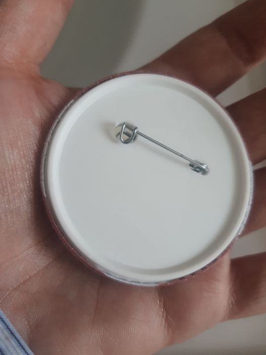 Pin grande 58mm de karl marx