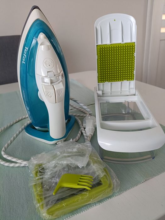 Żelazko Tefal , krajalnica,szatkownica
