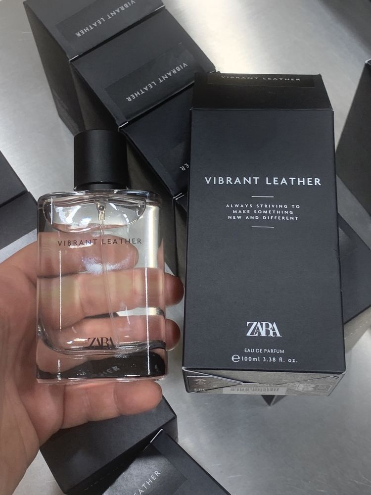 Духи мужские Zara Vibrant Leather 100ml, новые запечатанные