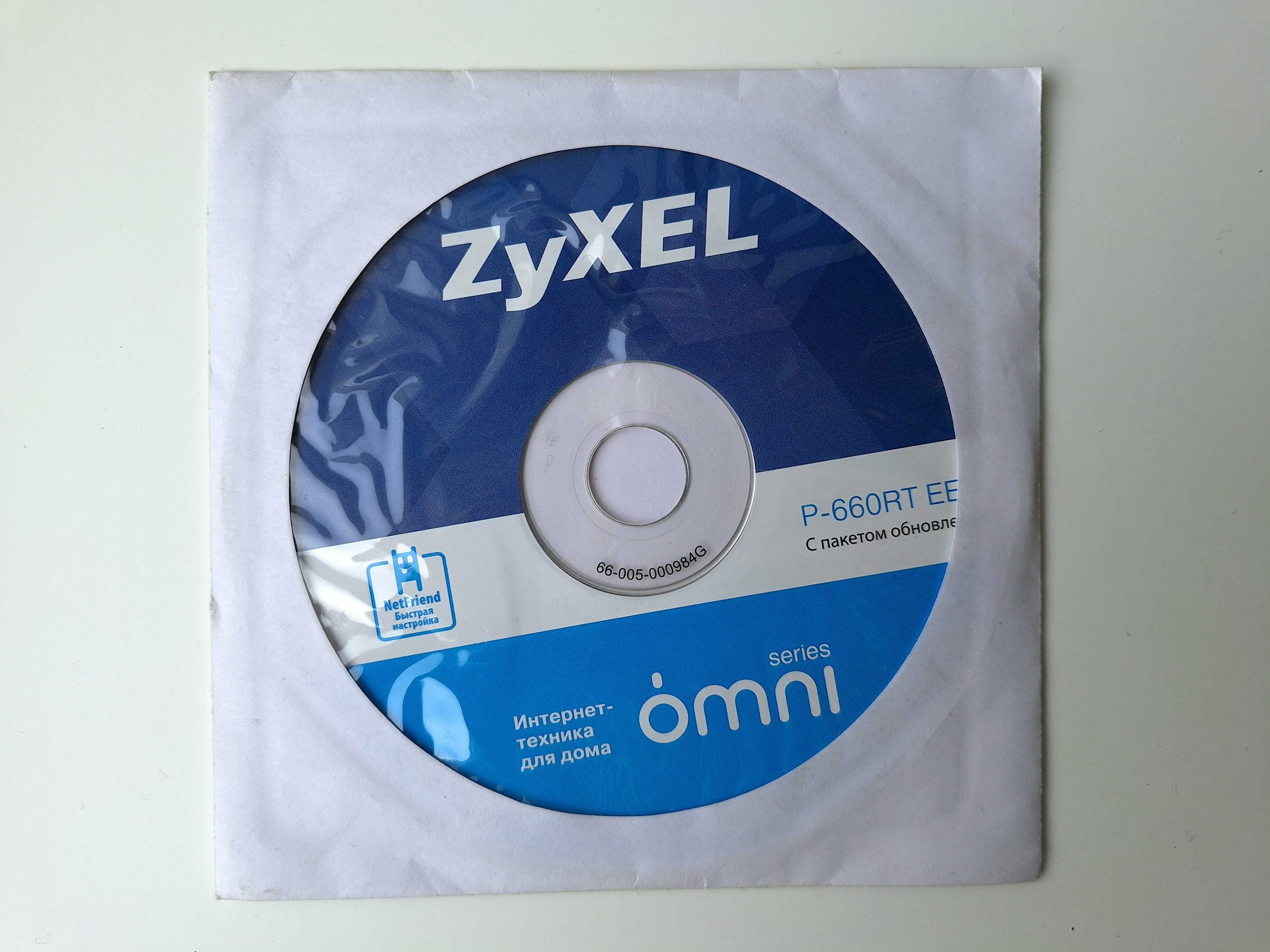 ADSL2+ модем ZyXel P-660RT EE
