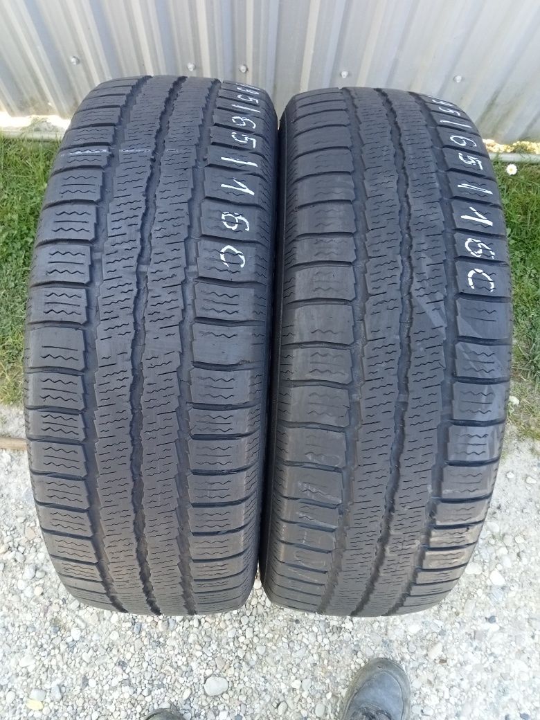 2x Opony Używane Całoroczne 195/65R16C GT Radial