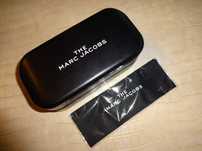 MARC JACOBS pokrowiec etui na duże okulary + chusteczka