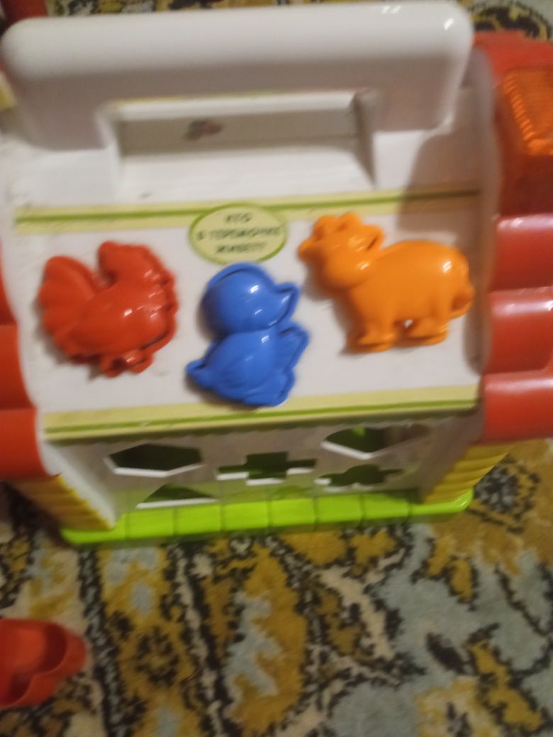 Детский развивающая игрушка теремок