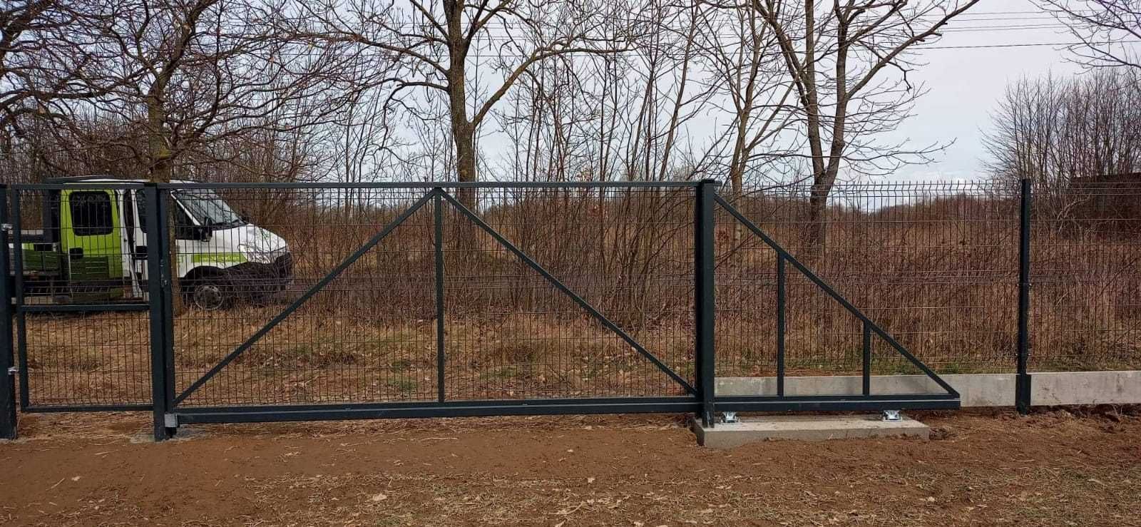 Ogrodzenie panelowe Panele ogrodzeniowe 3D Słupki Podmurówka PRODUCENT