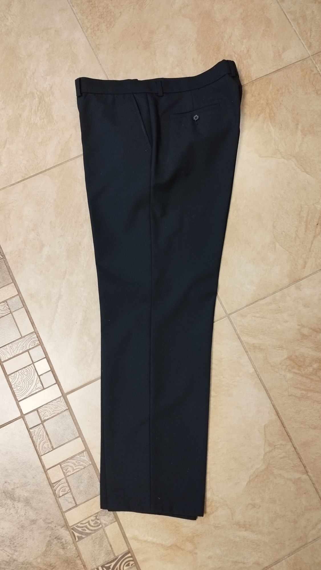 Próchnik czarny męski garnitur stan idealny 2XL