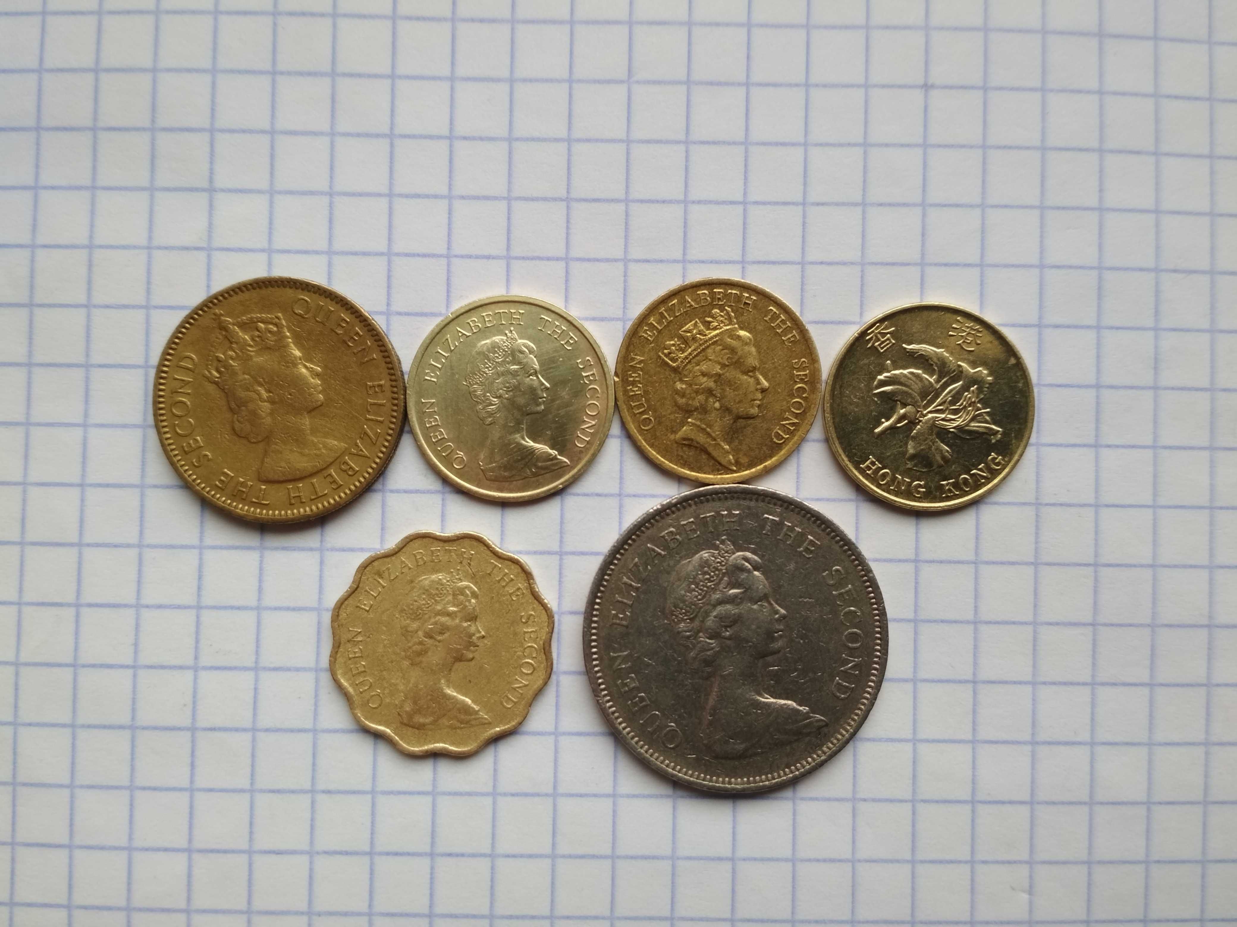 Монеты   Гонконга .