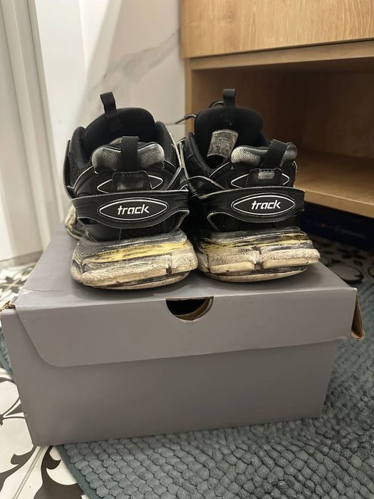 Кросівки Balenciaga Track Faded Raf Simons Amiri чорні 41 розміру