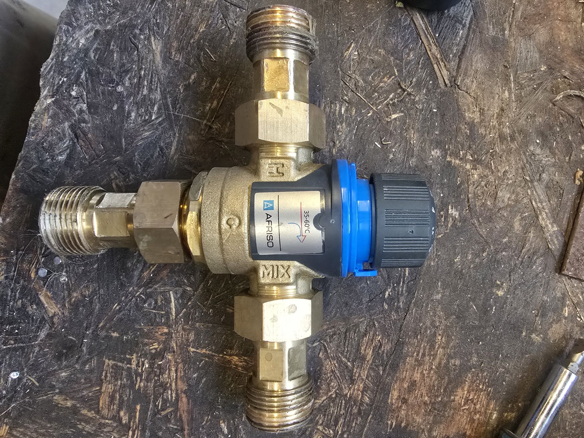 Zawór termostatyczny mieszający AFRISO ATM 343 3/4 35-60C 1,6 m³/h