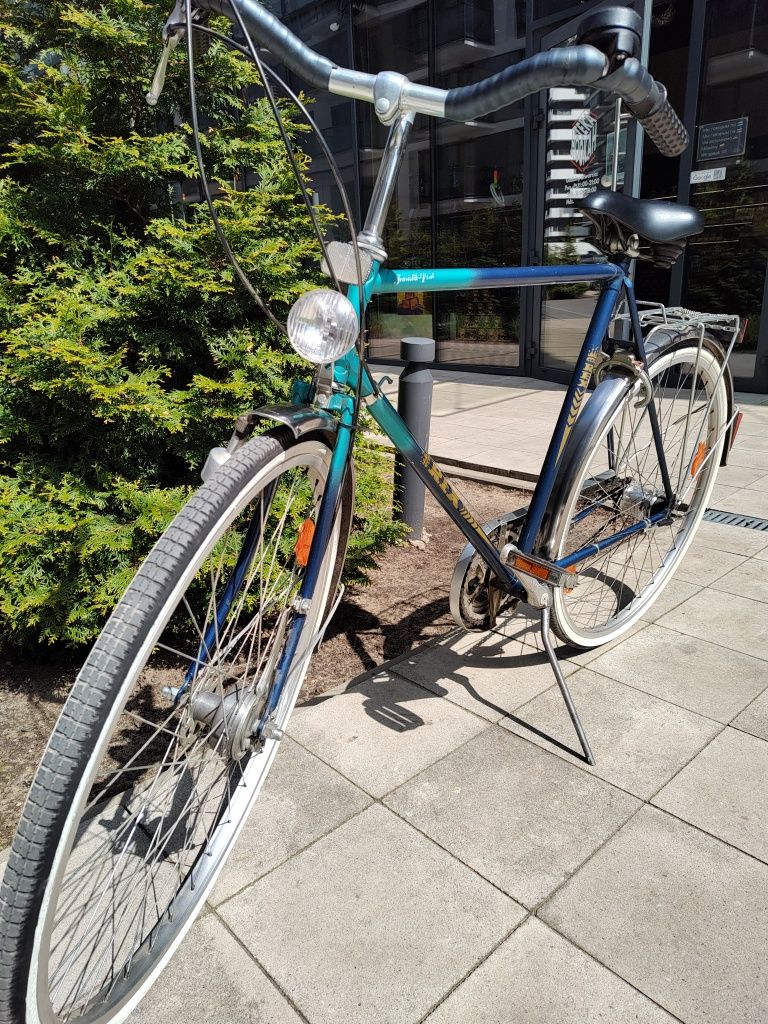 Rower niemiecki Rex vintage retro sprawny miejski