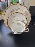 Trio śniadaniowe zestaw porcelana lettin weimar porzellan