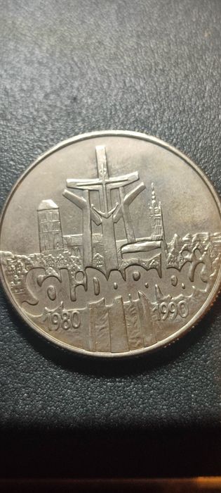 Moneta 10000 zł - Solidarność 1990 roku