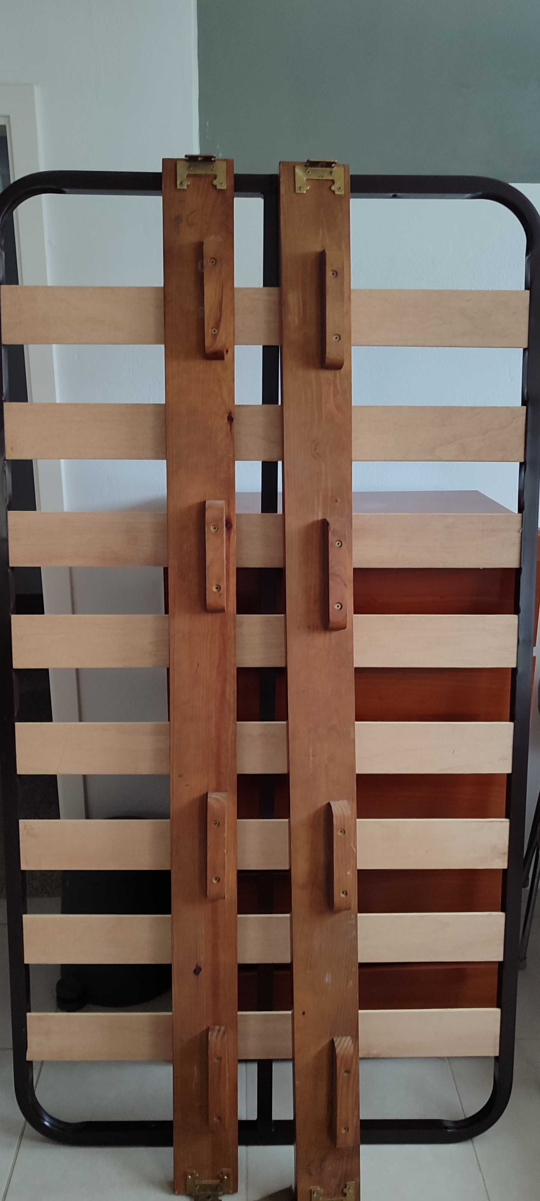 Cama Solteiro + Estrado + Colchão