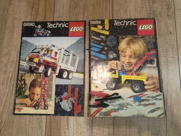 Lego technic lata katalogi 80-te 8889 oraz 8890