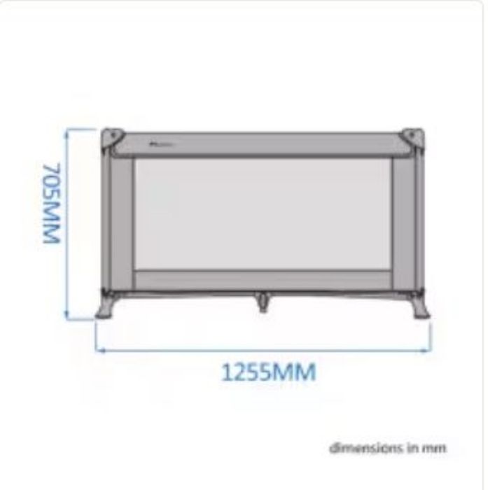 Cama de viagem bebeconfort azul