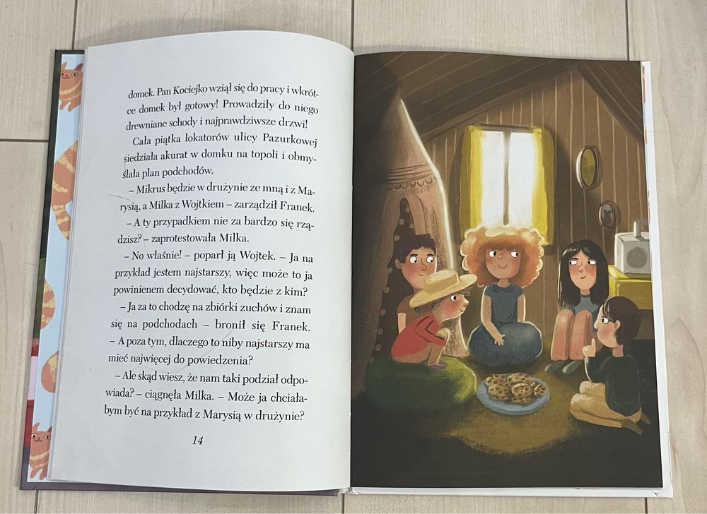 Ilustrowana Książka dla dzieci Ulica Pazurkowa